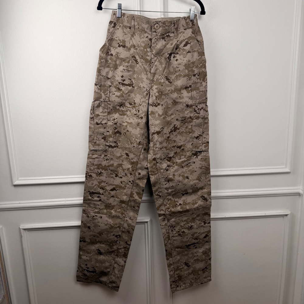 American Apparel USMC MARPAT Desert Camo MCCUU Trousers Small Long